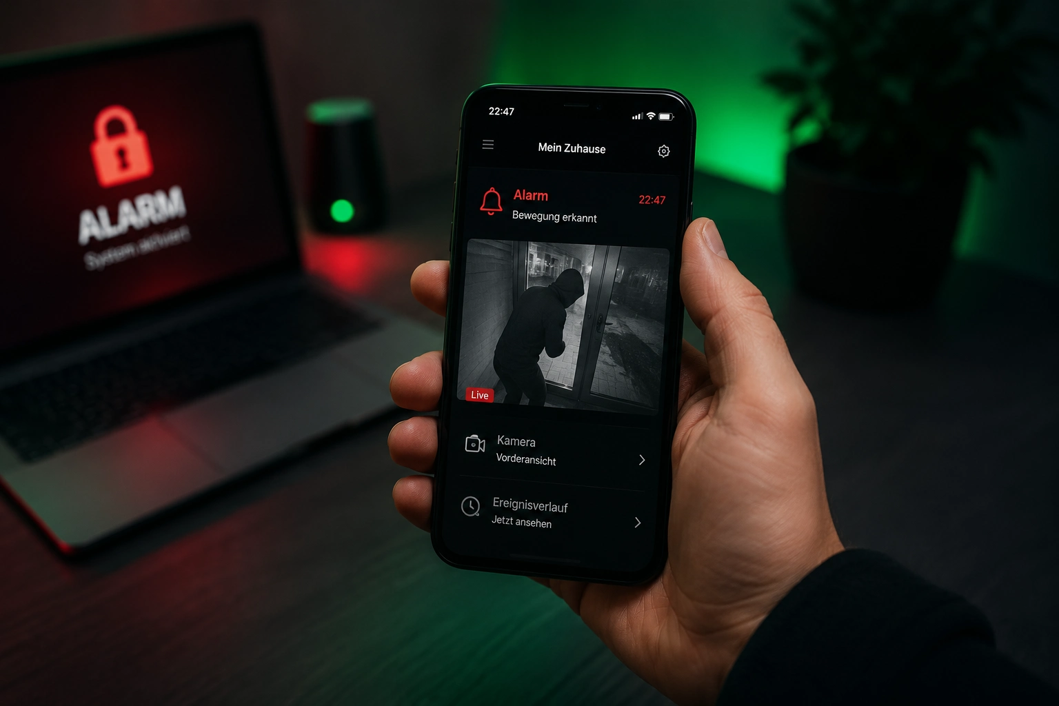 Vernetztes Alarm- & Videosystem – Integra Security in Wien